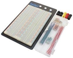 21-19082 - MULTICOMP PRO - 21-19082 - Prototyping Kit, Breadboard, Jumper, 1260 Terminal Strips, 400 Distribution Strips