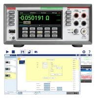 DMM6500 - KEITHLEY - DMM6500 - Bench Digital Multimeter, 15 Function, 5" Touch Screen, 10µA to 10A, 1ohm to 100MOhm, 6.5 Digit