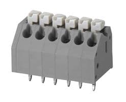 20.3304M/2-E - IMO PRECISION CONTROLS - 20.3304M/2-E - Wire-To-Board Terminal Block, 3.5 mm, 2 Ways, 26 AWG, 16 AWG, 1.5 mm², Push In