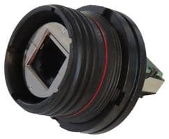 RJFTV6 7 A 1 G F312 - AMPHENOL SOCAPEX - RJFTV6 7 A 1 G F312 - In-Line Adapter, Cat6, Adaptor, In-Line, RJ45, RJ45, RJFTV6