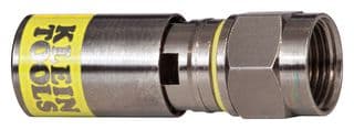 VDV812-606 - KLEIN TOOLS - VDV812-606 - RF / Coaxial Connector, F Coaxial, Straight Plug, Compression, RG6, RG6Q