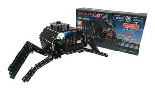 TOTEMSPIDER - BINARYBOTS - TOTEMSPIDER - Educational Development Kit, Totem Spider, Build Your Own Robot, For BBC micro:bit