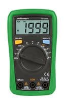 72-13430 - MULTICOMP PRO - 72-13430 - Handheld Digital Multimeter, Auto / Manual, 2000 Count