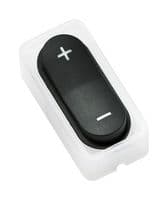 5ESH935+10A16LMH05405909+10AW - MEC - 5ESH935+10A16LMH05405909+10AW - Rocker Switch, Momentary Spring Return, SPST, Non Illuminated, Surface Mount, Black, 5E Series
