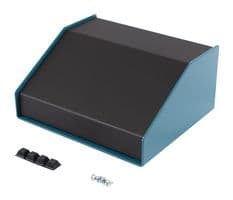 1456FE3BKBU - HAMMOND - 1456FE3BKBU - Metal Enclosure, Instrument, Aluminium, 81.43 mm, 146.05 mm, 169.72 mm, IP31