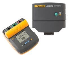 FLUKE-1550C FC W/IR3000 - FLUKE - FLUKE-1550C FC W/IR3000 - Insulation Tester, Digital Megohmmeter, 250V, 500V, 1kV, 2.5kV, 5kV, 1Tohm, -20 °C, 50 °C, 269 mm