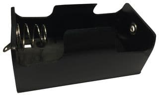 PE000017 - PRO ELEC - PE000017 - Battery Holder, Panel, D Battery Size, 1 Position