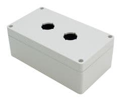 1554MPB2 - HAMMOND - 1554MPB2 - ENCLOSURE, PUSH BUTTON, PC, GREY