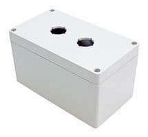 1554MPB2D - HAMMOND - 1554MPB2D - ENCLOSURE, PUSH BUTTON, PC, GREY