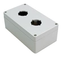 1554PB2 - HAMMOND - 1554PB2 - ENCLOSURE, PUSH BUTTON, PC, GREY