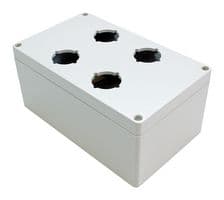 1554PB4 - HAMMOND - 1554PB4 - ENCLOSURE, PUSH BUTTON, PC, GREY