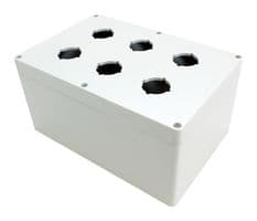 1554PB6B - HAMMOND - 1554PB6B - ENCLOSURE, PUSH BUTTON, PC, GREY