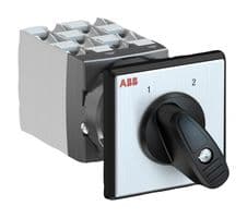 1SCA126530R1001 - ABB - 1SCA126530R1001 - Rotary Switch, 2 Position, 3 Pole, 60 °, 25 A, 400 V, OC25 Series
