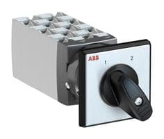 1SCA126536R1001 - ABB - 1SCA126536R1001 - Rotary Switch, 2 Position, 5 Pole, 60 °, 25 A, 400 V, OC25 Series