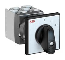 1SCA126556R1001 - ABB - 1SCA126556R1001 - Rotary Switch, 3 Position, 1 Pole, 30 °, 25 A, 400 V, OC25 Series