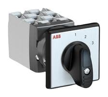 1SCA126569R1001 - ABB - 1SCA126569R1001 - Rotary Switch, 4 Position, 1 Pole, 30 °, 25 A, 400 V, OC25 Series