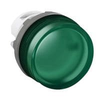 1SFA611400R1002 - ABB - 1SFA611400R1002 - Indicator Lens, Green, Round, 22 mm, Pilot Light Head, ABB Modular Series Pilot Lights, Modular