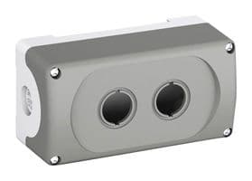 1SFA611812R1000 - ABB - 1SFA611812R1000 - MODULAR ENCLOSURE 2 HOLE GREY