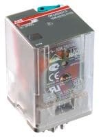 1SVR405622R1000 - ABB - 1SVR405622R1000 - Power Relay, Interface, 3PDT, 24 VDC, 10 A, CR-U Series, Socket, Non Latching