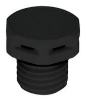 VENT-PS1YBK-O8001 - AMPHENOL LTW - VENT-PS1YBK-O8001 - Connector Accessory, Black, Vent, Amphenol LTW M12 Sensor Connectors