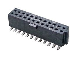78120-2407 - MOLEX - 78120-2407 - PCB Receptacle, Board-to-Board, 1.27 mm, 2 Rows, 24 Contacts, Female Receptacle, Surface Mount