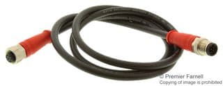 120066-5461 - MOLEX - 120066-5461 - Sensor Cable, BRAD, Micro-Change Receptacle, Micro-Change Plug, 8 Positions, 1 m, 3.28 ft