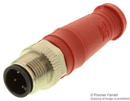 120076-8034 - MOLEX - 120076-8034 - Sensor Connector, BRAD, Micro-Change 120076 Series, M12, Male, 4 Positions, Solder Pin