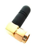 DELTA25/X/SMAM/S/RA/35 - SIRETTA - DELTA25/X/SMAM/S/RA/35 - Stubby Antenna, 2.4GHz to 2.5GHz, 2 VSWR, 0dBi Gain, 50ohm, Vertical Polarisation, SMA Connector