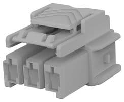 5-1971773-3 - TE CONNECTIVITY - 5-1971773-3 - Connector Housing, Power Triple Lock, Plug, 3 Ways, 6 mm