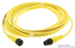 120066-0692 - MOLEX - 120066-0692 - Sensor Cable, BRAD Micro-Change, Micro-Change Plug, Micro-Change Receptacle, 4 Positions, 5 m