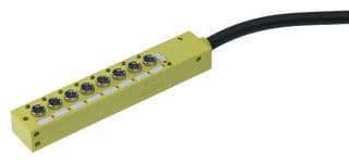 120247-0012 - MOLEX - 120247-0012 - Sensor Distribution Box, BRAD MPIS, Nano-Change, 5m Cable, M8 Connector - 3 Pole, 8 Ports