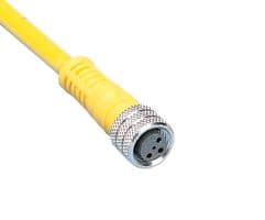 120086-8157 - MOLEX - 120086-8157 - Sensor Cable, BRAD, M8 Receptacle, Free End, 4 Positions, 5 m, 16.4 ft, Nano-Change 120086 Series