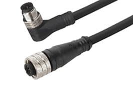 120007-0489 - MOLEX - 120007-0489 - Sensor Cable, BRAD, Micro-Change Receptacle, Micro-Change Plug, 4 Positions, 2 m, 6.56 ft
