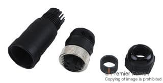 130017-0023 - MOLEX - 130017-0023 - Sensor Connector, BRAD Mini-Change, Mini-Change 130017 Series, 7/8", Male, 5 Positions, Screw Pin