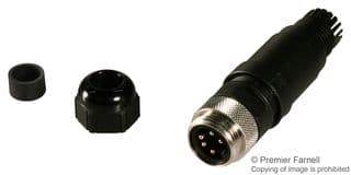 130017-0029 - MOLEX - 130017-0029 - Sensor Connector, BRAD Mini-Change, Mini-Change 130017 Series, 7/8", Male, 5 Positions, Screw Pin