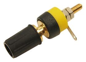 CL15501A - CLIFF ELECTRONIC COMPONENTS - CL15501A - Binding Post, TP Series, 15 A, Gold Plated Contacts, Panel Mount, Black
