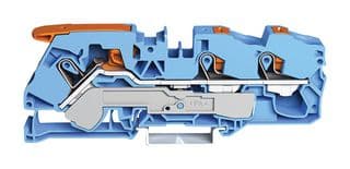 2116-5304 - WAGO - 2116-5304 - DIN Rail Mount Terminal Block, Through, 3 Ways, 20 AWG, 6 AWG, 16 mm², Clamp, 76 A