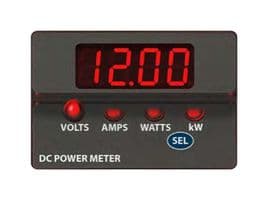 DCM20-1-DC5-R-C - MURATA POWER SOLUTIONS - DCM20-1-DC5-R-C - Power Meter, DCM20 Series, Three Function, Voltage, Amperage, Power, Red LED, 4 Digit
