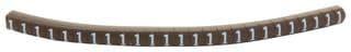 901-11001 HGBC1-3BN 1 - HELLERMANNTYTON - 901-11001 HGBC1-3BN 1 - Wire Marker, Helagrip, Slide On, Chevron Cut, Pre Printed, 1, White, Brown, 3.5mm, 3 mm