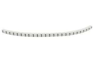 901-11016 HGBC1-3WH 1 - HELLERMANNTYTON - 901-11016 HGBC1-3WH 1 - Wire Marker, Helagrip, Slide On, Chevron Cut, Pre Printed, 1, Black, White, 3.5mm, 3 mm