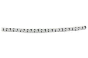 901-11022 HGBC1-3WH 7 - HELLERMANNTYTON - 901-11022 HGBC1-3WH 7 - Wire Marker, Helagrip, Slide On, Chevron Cut, Pre Printed, 7, Black, White, 3.5mm, 3 mm