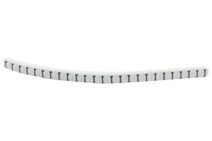 901-11032 HGBC1-3WH I - HELLERMANNTYTON - 901-11032 HGBC1-3WH I - Wire Marker, Helagrip, Slide On, Chevron Cut, Pre Printed, I, Black, White, 3.5mm, 3 mm