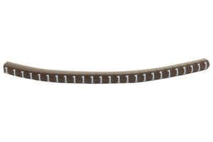 901-11051 HGBC2-5BN 1 - HELLERMANNTYTON - 901-11051 HGBC2-5BN 1 - Wire Marker, Helagrip, Slide On, Chevron Cut, Pre Printed, 1, White, Brown, 3.5mm, 5 mm