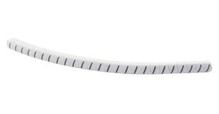 901-11063 HGBC2-5WH / - HELLERMANNTYTON - 901-11063 HGBC2-5WH / - Wire Marker, Helagrip, Slide On, Chevron Cut, Pre Printed, /, Black, White, 3.5mm, 5 mm