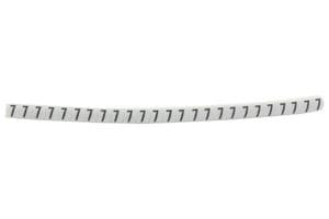 901-11072 HGBC2-5WH 7 - HELLERMANNTYTON - 901-11072 HGBC2-5WH 7 - Wire Marker, Helagrip, Slide On, Chevron Cut, Pre Printed, 7, Black, White, 3.5mm, 5 mm