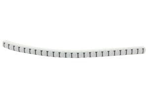 901-11082 HGBC2-5WH I - HELLERMANNTYTON - 901-11082 HGBC2-5WH I - Wire Marker, Helagrip, Slide On, Chevron Cut, Pre Printed, I, Black, White, 3.5mm, 5 mm