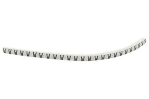 901-11096 HGBC2-5WH W - HELLERMANNTYTON - 901-11096 HGBC2-5WH W - Wire Marker, Helagrip, Slide On, Chevron Cut, Pre Printed, W, Black, White, 3.5mm, 5 mm