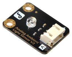 DFR0026 - DFROBOT - DFR0026 - Add-On Board, Ambient Light Sensor Module, Gravity Series, Arduino, Analog Interface