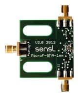 MICROFC-SMA-10010-GEVB - ONSEMI - MICROFC-SMA-10010-GEVB - Evaluation Board, MicroFC-10010 SiPM Sensor, 3 x SMA Connectors, Bias Voltage