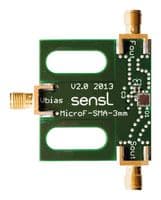 MICROFC-SMA-30020-GEVB - ONSEMI - MICROFC-SMA-30020-GEVB - Evaluation Board, MicroFC-30020 SiPM Sensor, 3 x SMA Connectors, Bias Voltage